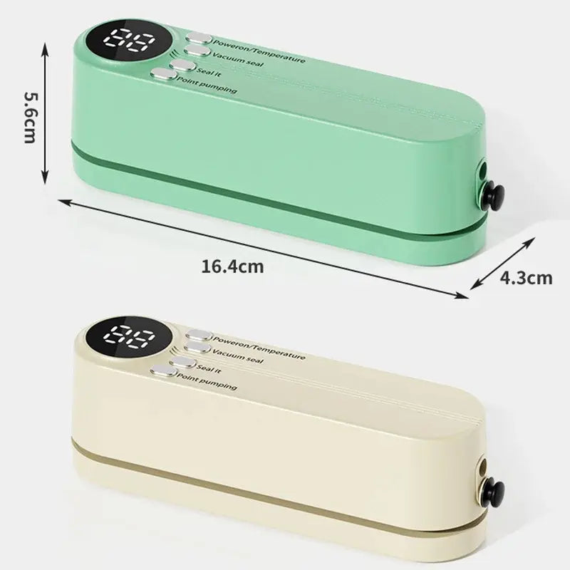 Mini Sigillatrice Sottovuoto Wireless per Conservare il Cibo Fresco