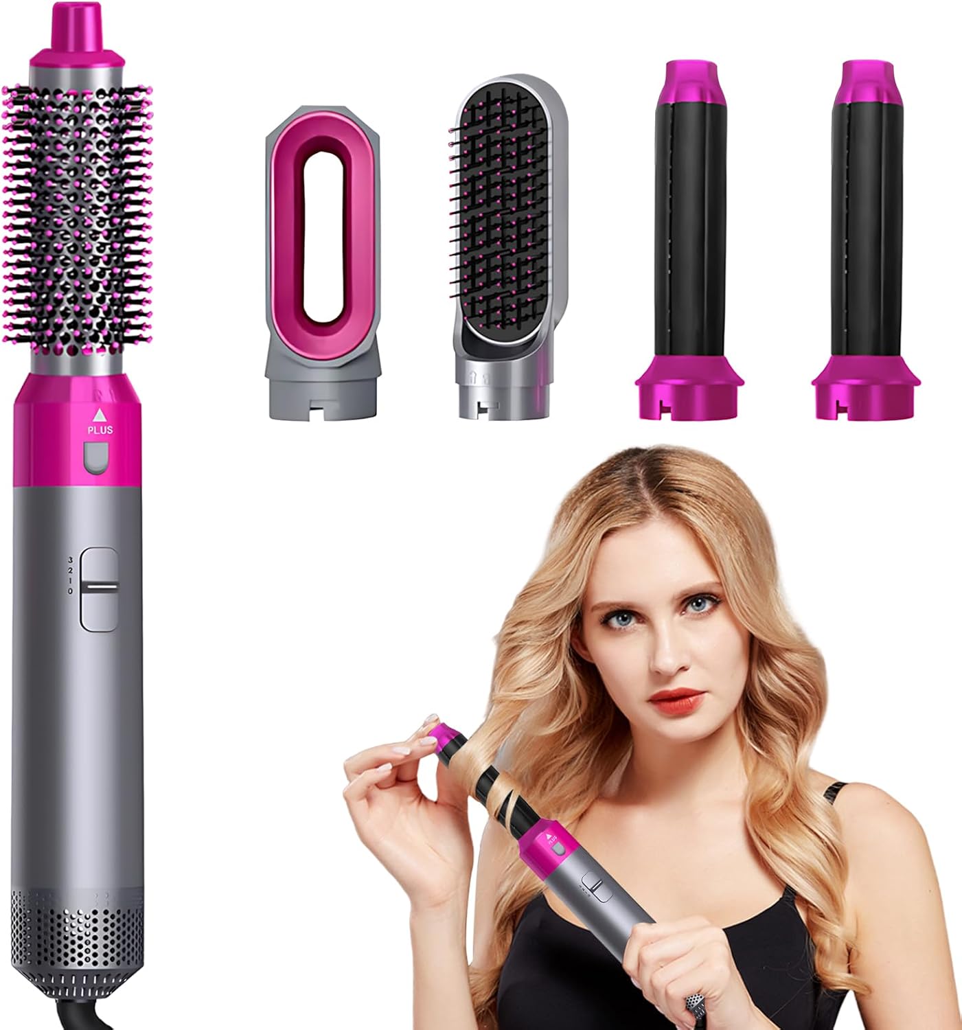 AirStyler Pro 5in1™ – Capelli Perfetti Senza Parrucchiere