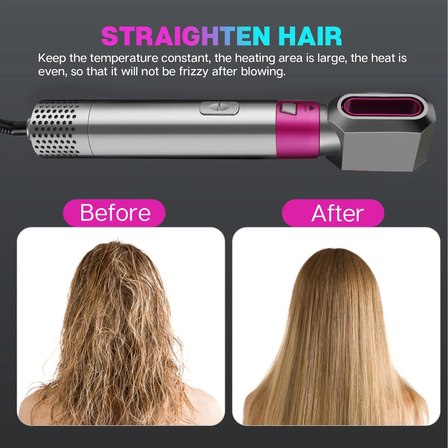 AirStyler Pro 5in1™ – Capelli Perfetti Senza Parrucchiere