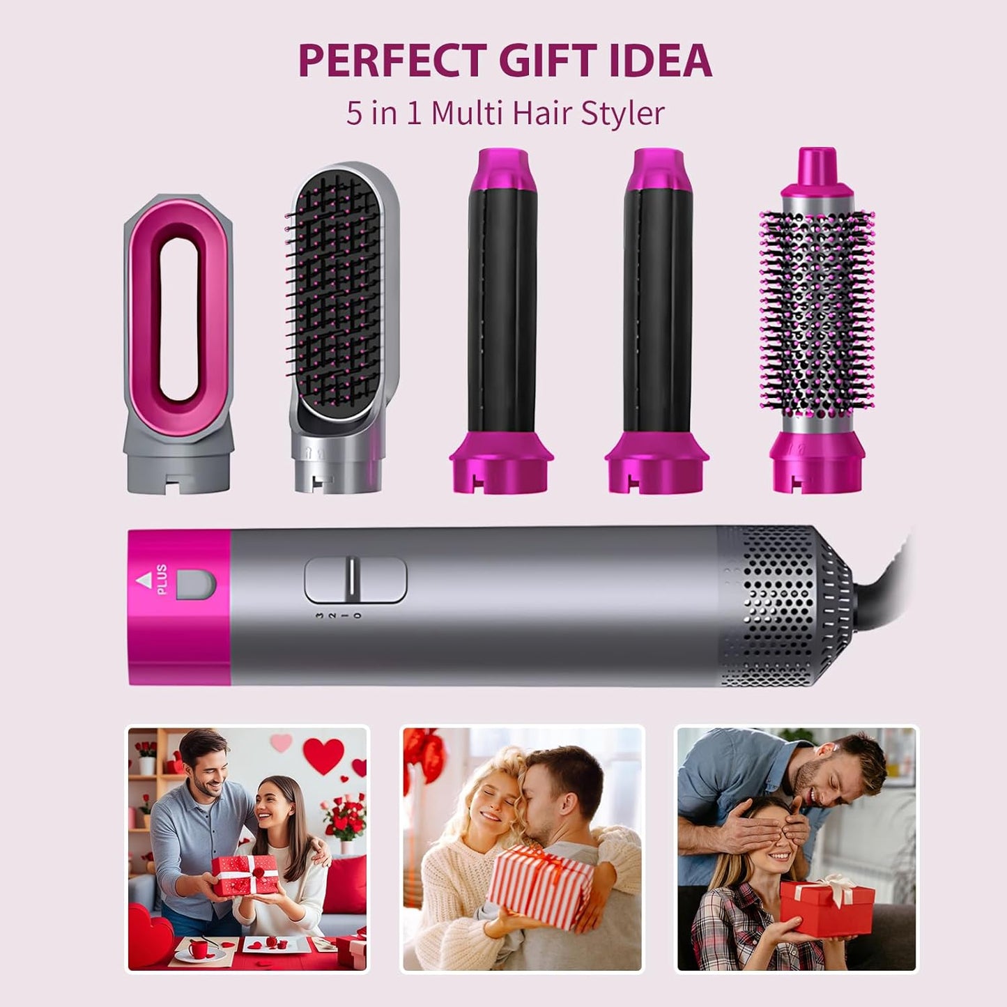 AirStyler Pro 5in1™ – Capelli Perfetti Senza Parrucchiere