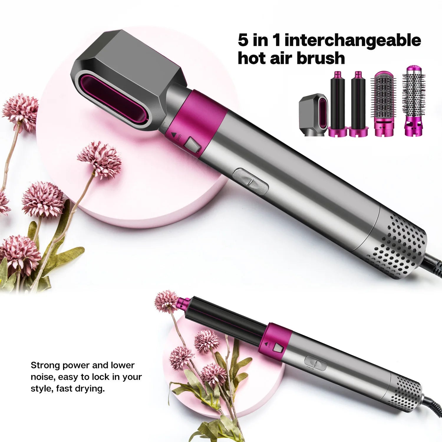 AirStyler Pro 5in1™ – Capelli Perfetti Senza Parrucchiere